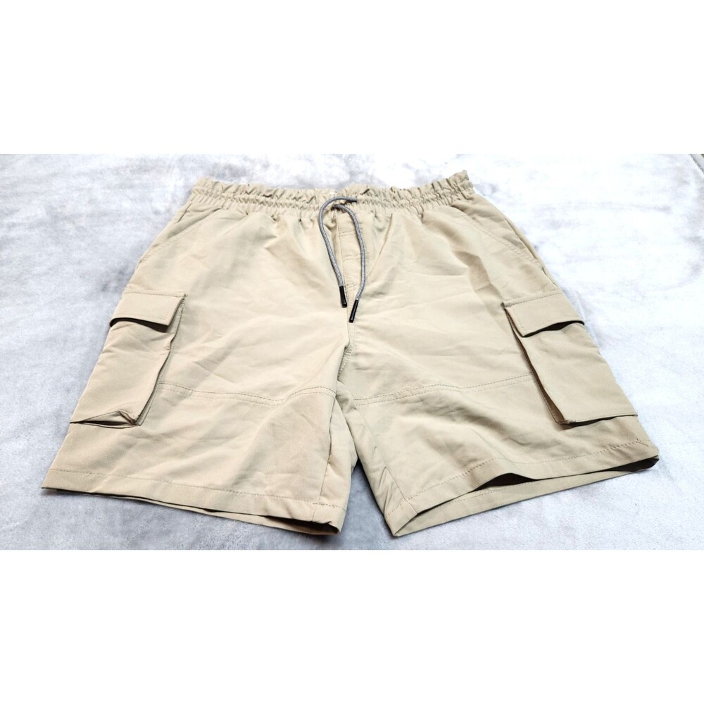 Sovereign Code Men's Size Large Khaki Loop Cargo Shorts NWT